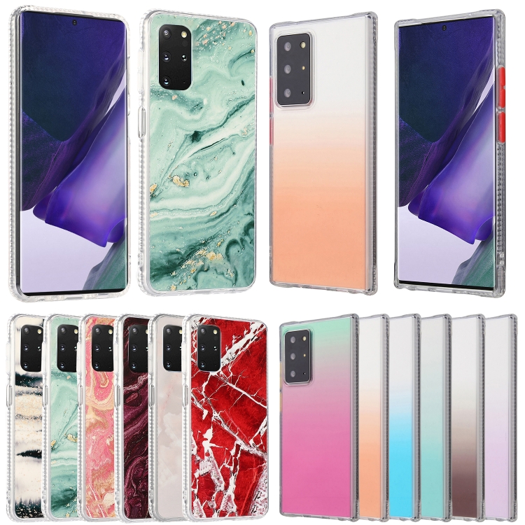 For Samsung Galaxy Note20 Ultra 2pcs Gradient Marble Phone Case(Random Color Delivery)
For Samsung Galaxy Note20 Ultra 2pcs Gradient Marble Phone Case(Random Color Delivery)