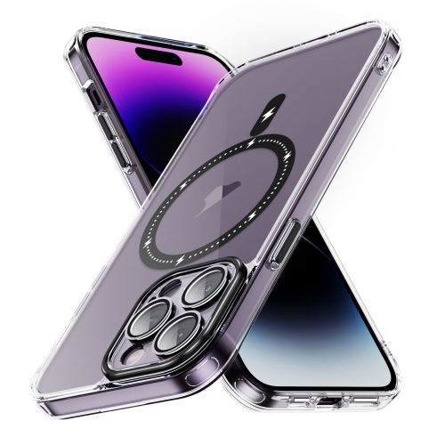 For iPhone 15 Pro Max Airbag Shockproof MagSafe Phone Case(Black)
For iPhone 15 Pro Max Airbag Shockproof MagSafe Phone Case(Black)