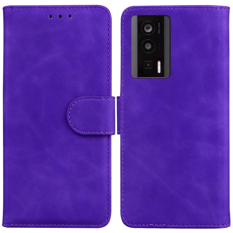 For Xiaomi Poco F5 Pro / Redmi K60 Skin Feel Pure Color Flip Leather Phone Case(Purple)
For Xiaomi Poco F5 Pro / Redmi K60 Skin Feel Pure Color Flip Leather Phone Case(Purple)