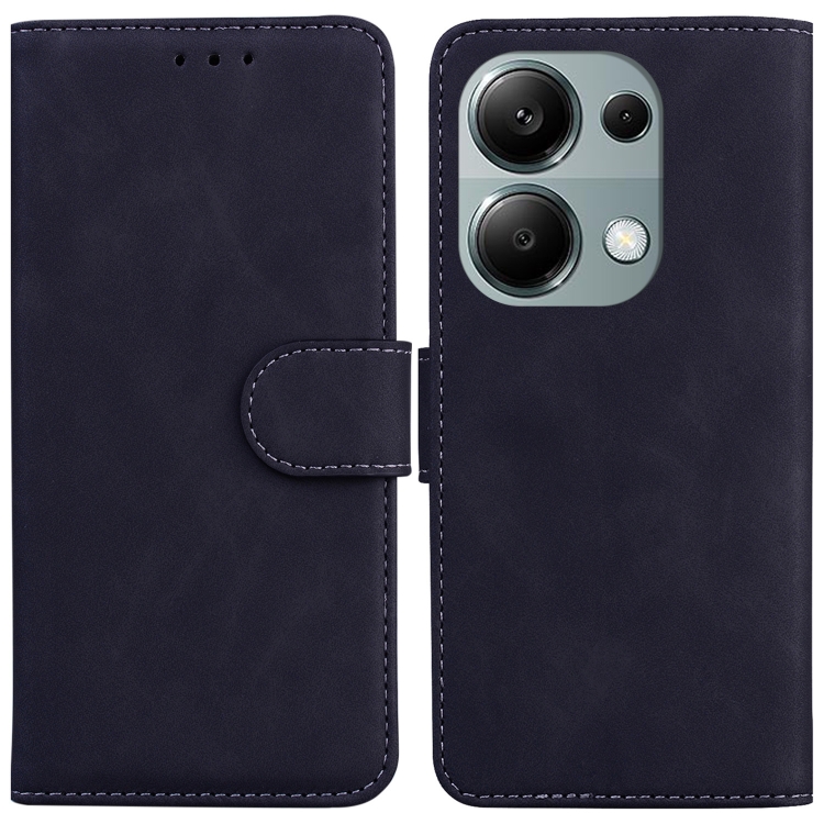 For Xiaomi Redmi Note 13 Pro 4G Skin Feel Pure Color Flip Leather Phone Case(Black)
For Xiaomi Redmi Note 13 Pro 4G Skin Feel Pure Color Flip Leather Phone Case(Black)