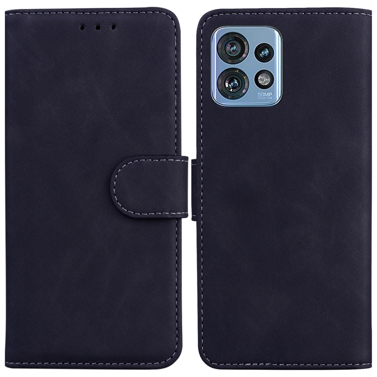 For Motorola Edge 40 Pro Skin Feel Pure Color Flip Leather Phone Case(Black)
For Motorola Edge 40 Pro Skin Feel Pure Color Flip Leather Phone Case(Black)