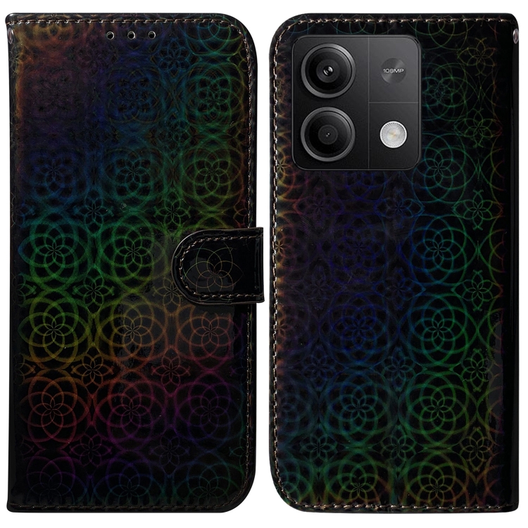 For Xiaomi Redmi Note 13 5G Colorful Magnetic Buckle Leather Phone Case(Black)
For Xiaomi Redmi Note 13 5G Colorful Magnetic Buckle Leather Phone Case(Black)