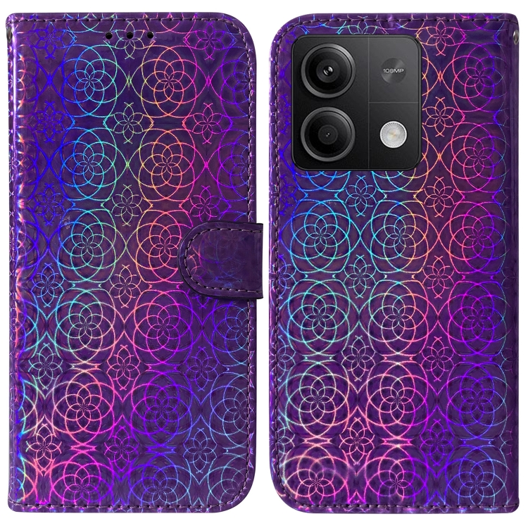 For Xiaomi Redmi Note 13 5G Colorful Magnetic Buckle Leather Phone Case(Purple)
For Xiaomi Redmi Note 13 5G Colorful Magnetic Buckle Leather Phone Case(Purple)