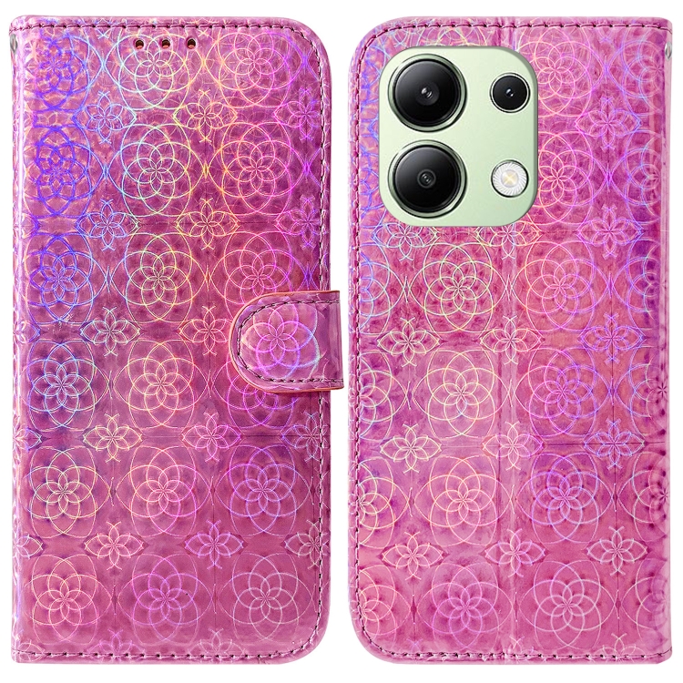 For Xiaomi Redmi Note 13 4G Global Colorful Magnetic Buckle Leather Phone Case(Pink)
For Xiaomi Redmi Note 13 4G Global Colorful Magnetic Buckle Leather Phone Case(Pink)