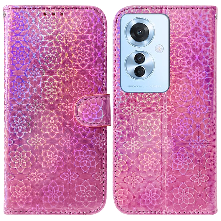 For OPPO F25 Pro 5G Global Colorful Magnetic Buckle Leather Phone Case(Pink)
For OPPO F25 Pro 5G Global Colorful Magnetic Buckle Leather Phone Case(Pink)