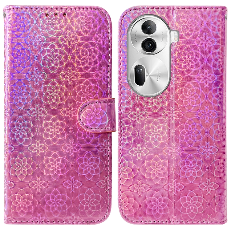 For OPPO Reno11 Pro 5G Global Colorful Magnetic Buckle Leather Phone Case(Pink)
For OPPO Reno11 Pro 5G Global Colorful Magnetic Buckle Leather Phone Case(Pink)