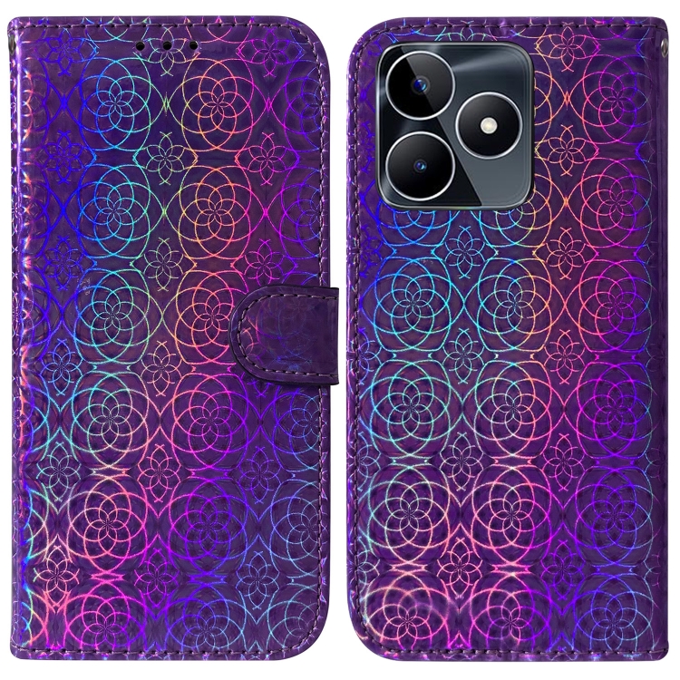 For Realme C53 / Narzo N53 Colorful Magnetic Buckle Leather Phone Case(Purple)
For Realme C53 / Narzo N53 Colorful Magnetic Buckle Leather Phone Case(Purple)