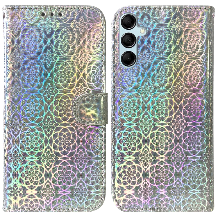 For Samsung Galaxy M54 Colorful Magnetic Buckle Leather Phone Case(Silver)
For Samsung Galaxy M54 Colorful Magnetic Buckle Leather Phone Case(Silver)