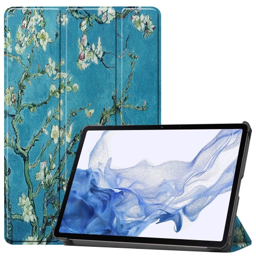 For Samsung Galaxy Tab S9 Custer Painted 3-Fold Holder Smart Leather Tablet Case(Apricot)
For Samsung Galaxy Tab S9 Custer Painted 3-Fold Holder Smart Leather Tablet Case(Apricot)