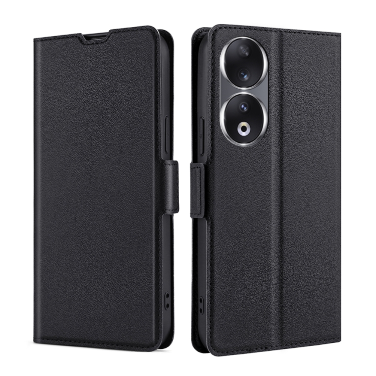 For Honor 90 5G Ultra-thin Voltage Side Buckle Horizontal Flip Leather Phone Case(Black)
For Honor 90 5G Ultra-thin Voltage Side Buckle Horizontal Flip Leather Phone Case(Black)