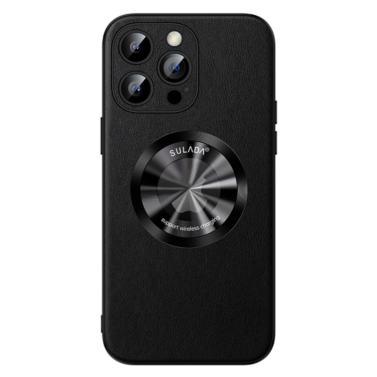For iPhone 13 Pro Max SULADA Microfiber Leather MagSafe Magnetic Phone Case(Black)
For iPhone 13 Pro Max SULADA Microfiber Leather MagSafe Magnetic Phone Case(Black)