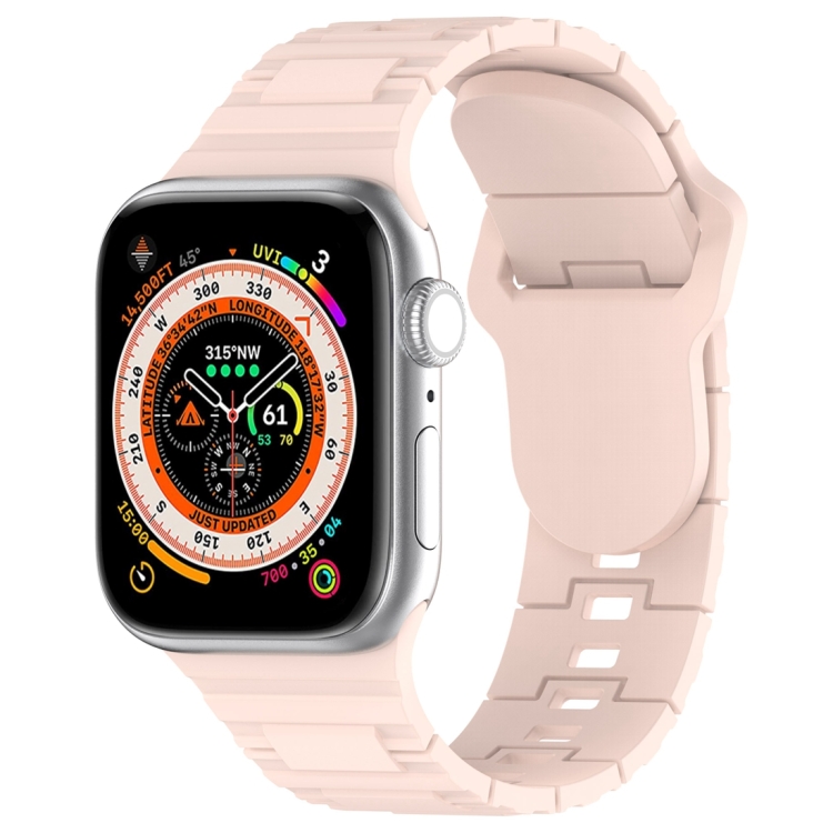 For Apple Watch 3 38mm Square Buckle Armor Style Silicone Watch Band(Light Pink)
For Apple Watch 3 38mm Square Buckle Armor Style Silicone Watch Band(Light Pink)