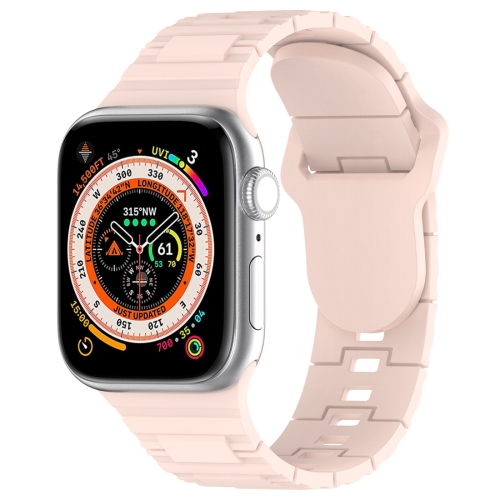 For Apple Watch 3 42mm Square Buckle Armor Style Silicone Watch Band(Light Pink)
For Apple Watch 3 42mm Square Buckle Armor Style Silicone Watch Band(Light Pink)