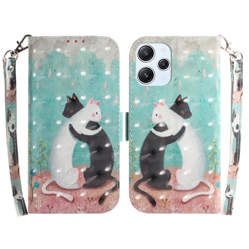 For Xiaomi Redmi 12 3D Colored Horizontal Flip Leather Phone Case(Black White Cat)
For Xiaomi Redmi 12 3D Colored Horizontal Flip Leather Phone Case(Black White Cat)