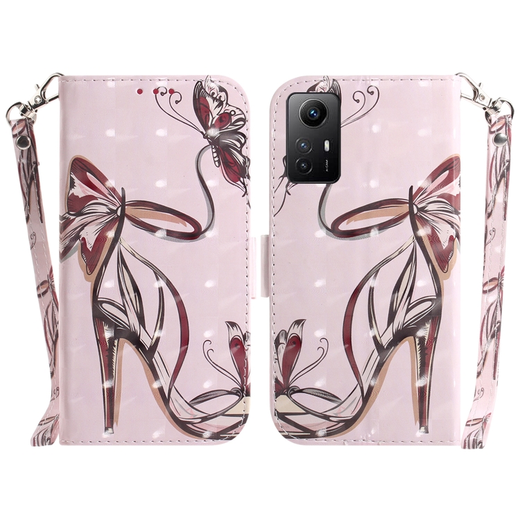 For Xiaomi Redmi Note 12S 3D Colored Horizontal Flip Leather Phone Case(Butterfly High-heeled)
For Xiaomi Redmi Note 12S 3D Colored Horizontal Flip Leather Phone Case(Butterfly High-heeled)