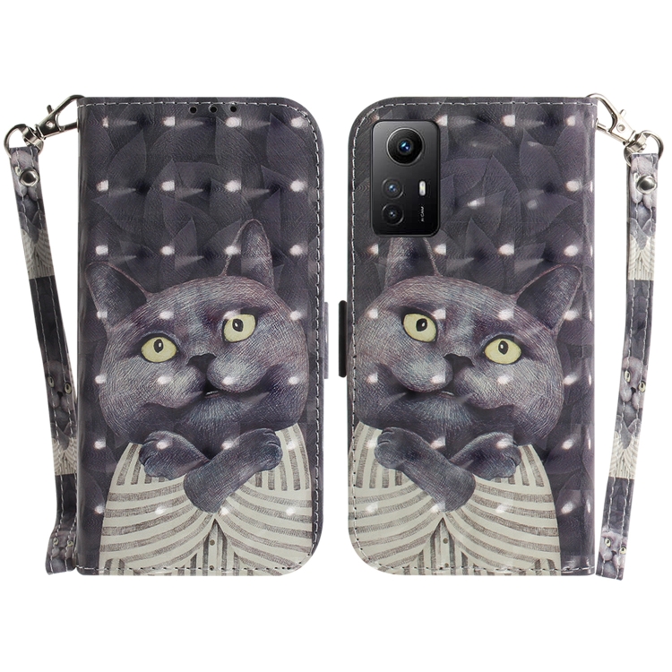 For Xiaomi Redmi Note 12S 3D Colored Horizontal Flip Leather Phone Case(Hug Cat)
For Xiaomi Redmi Note 12S 3D Colored Horizontal Flip Leather Phone Case(Hug Cat)