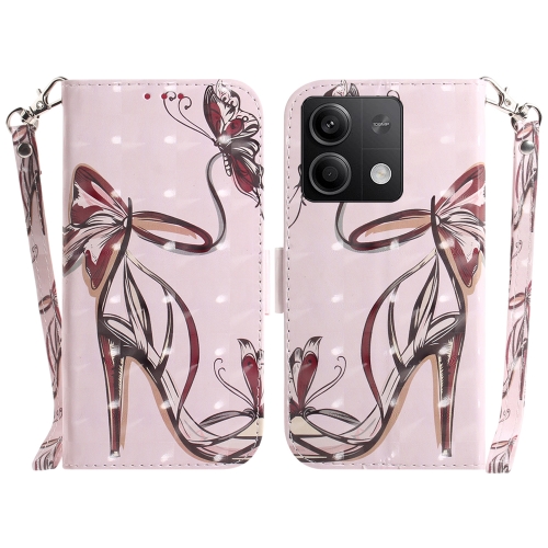 For Xiaomi Redmi Note 13 5G 3D Colored Horizontal Flip Leather Phone Case(Butterfly High-heeled)
For Xiaomi Redmi Note 13 5G 3D Colored Horizontal Flip Leather Phone Case(Butterfly High-heeled)
