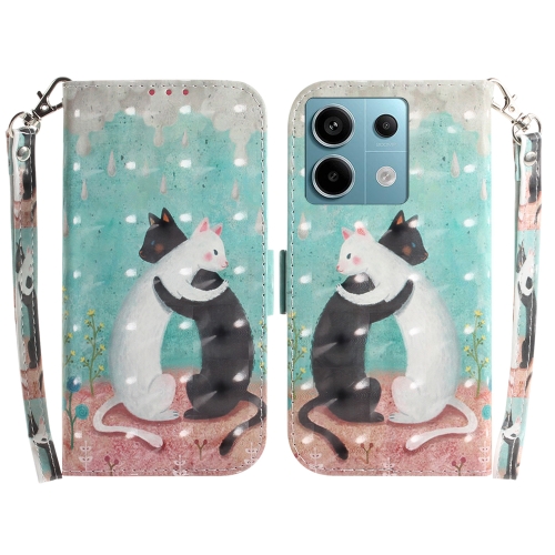 For Xiaomi Redmi Note 13 Pro 5G 3D Colored Horizontal Flip Leather Phone Case(Black White Cat)
For Xiaomi Redmi Note 13 Pro 5G 3D Colored Horizontal Flip Leather Phone Case(Black White Cat)