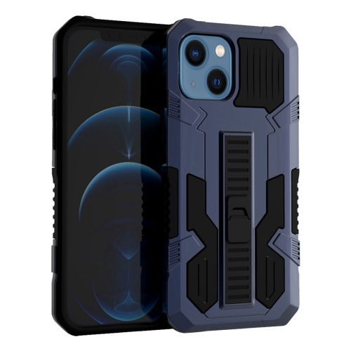 

For iPhone 15 Plus Vanguard Warrior All Inclusive Double-color Phone Case(Blue)