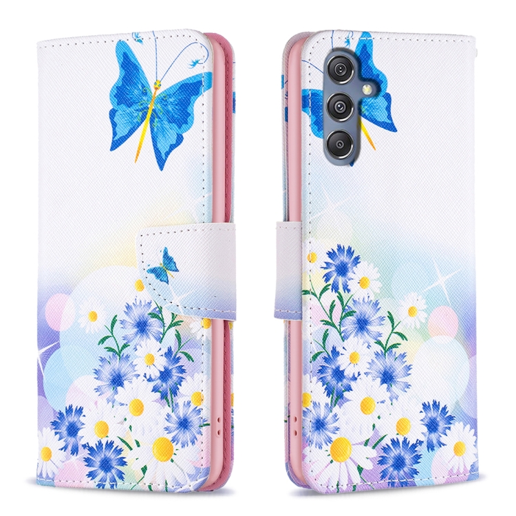 For Samsung Galaxy M34 5G Colored Drawing Pattern Leather Phone Case(Butterfly Love)
For Samsung Galaxy M34 5G Colored Drawing Pattern Leather Phone Case(Butterfly Love)