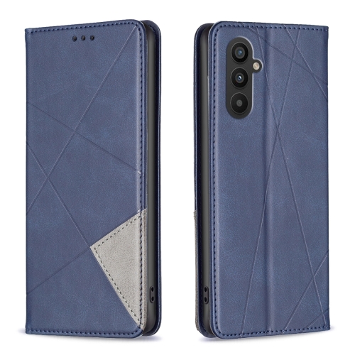 For Samsung Galaxy A25 5G Rhombus Texture Magnetic Leather Phone Case(Blue)
For Samsung Galaxy A25 5G Rhombus Texture Magnetic Leather Phone Case(Blue)