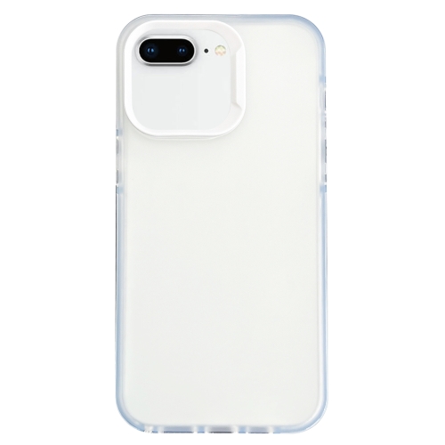 

For iPhone 8 Plus / 7 Plus 2 in 1 Frosted TPU Phone Case(Transparent)