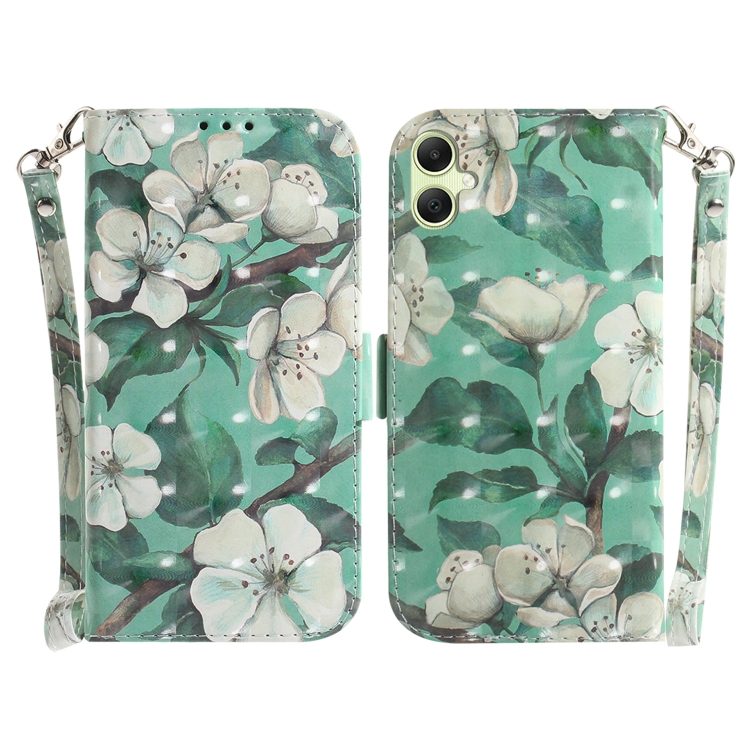 For Samsung Galaxy A05 3D Colored Horizontal Flip Leather Phone Case(Watercolor Flower)
For Samsung Galaxy A05 3D Colored Horizontal Flip Leather Phone Case(Watercolor Flower)
