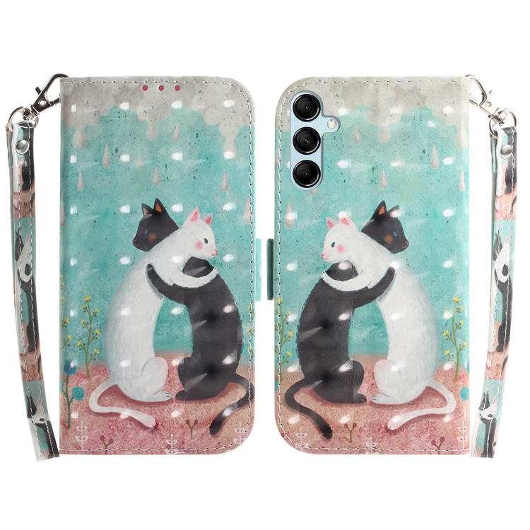 For Samsung Galaxy A15 3D Colored Horizontal Flip Leather Phone Case(Black White Cat)
For Samsung Galaxy A15 3D Colored Horizontal Flip Leather Phone Case(Black White Cat)