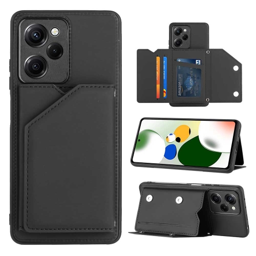 For Xiaomi Redmi Note 12 Pro Speed Skin Feel PU + TPU + PC Card Slots Phone Case(Black)
For Xiaomi Redmi Note 12 Pro Speed Skin Feel PU + TPU + PC Card Slots Phone Case(Black)