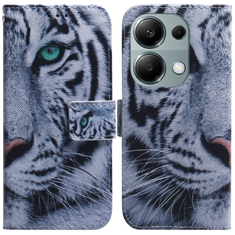 For Xiaomi Redmi Note 13 Pro 4G Coloured Drawing Flip Leather Phone Case(Tiger)
For Xiaomi Redmi Note 13 Pro 4G Coloured Drawing Flip Leather Phone Case(Tiger)