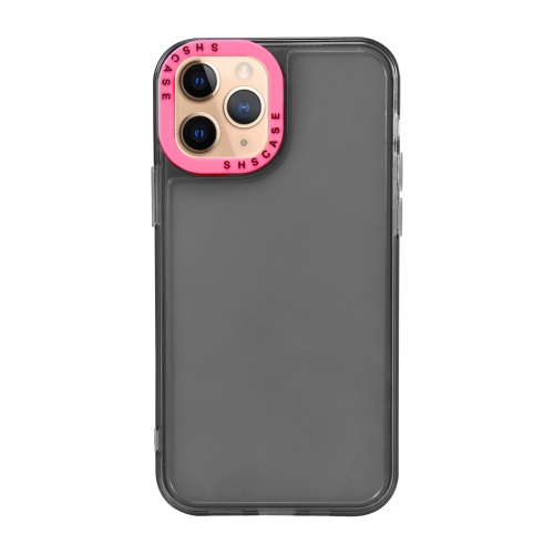 For iPhone 11 Pro Max Color Contrast Lens Frame Transparent TPU Phone Case(Black + Rose Red)
For iPhone 11 Pro Max Color Contrast Lens Frame Transparent TPU Phone Case(Black + Rose Red)