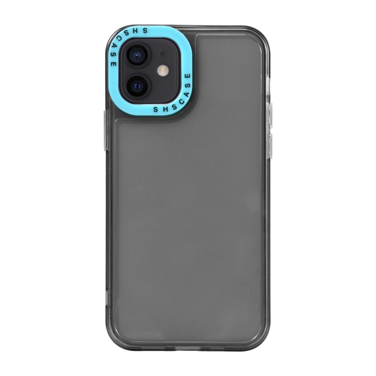 For iPhone 12 Color Contrast Lens Frame Transparent TPU Phone Case(Black + Sky Blue)
For iPhone 12 Color Contrast Lens Frame Transparent TPU Phone Case(Black + Sky Blue)