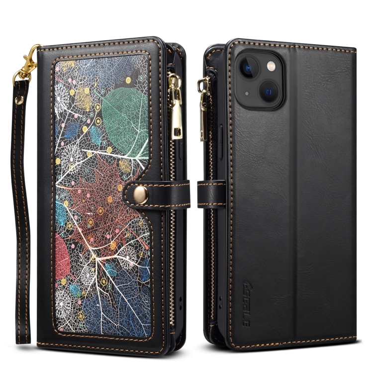 For iPhone 15 Plus ESEBLE Star Series Lanyard Zipper Wallet RFID Leather Case(Black)
For iPhone 15 Plus ESEBLE Star Series Lanyard Zipper Wallet RFID Leather Case(Black)