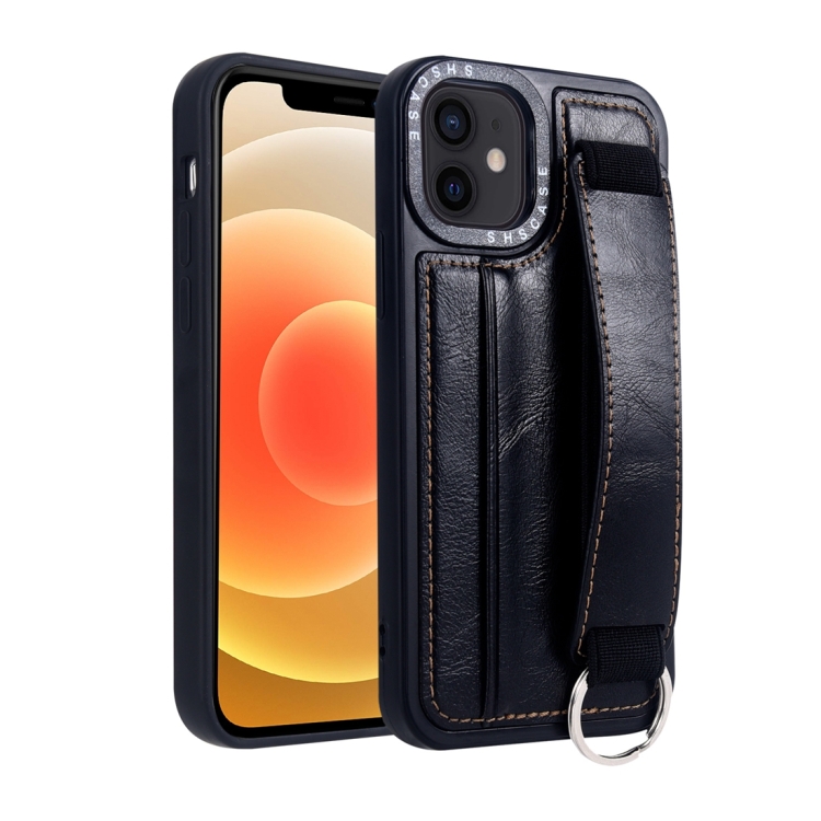 For iPhone 12 Photo Frame Card Wallet Wrist Strap Holder Back Cover Phone Case(Black)
For iPhone 12 Photo Frame Card Wallet Wrist Strap Holder Back Cover Phone Case(Black)