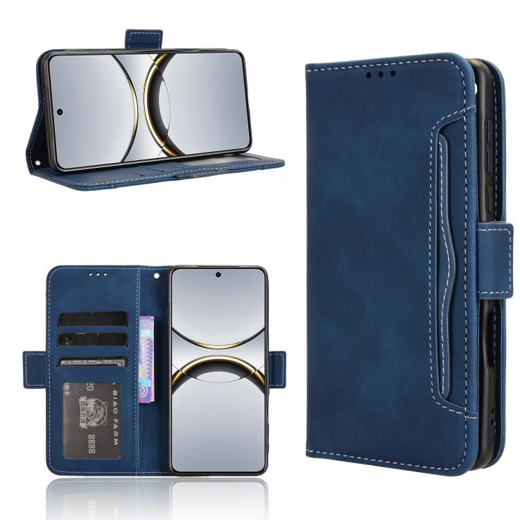 For OPPO Find X8 Pro Skin Feel Calf Texture Card Slots Leather Phone Case(Blue)
For OPPO Find X8 Pro Skin Feel Calf Texture Card Slots Leather Phone Case(Blue)