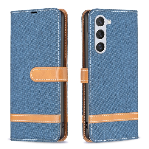 For Samsung Galaxy S24 5G Color Block Denim Texture Leather Phone Case(Dark Blue)
For Samsung Galaxy S24 5G Color Block Denim Texture Leather Phone Case(Dark Blue)