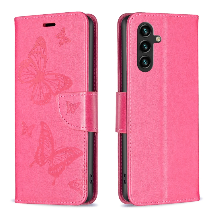 For Samsung Galaxy A35 Embossing Two Butterflies Pattern Leather Phone Case(Rose Red)
For Samsung Galaxy A35 Embossing Two Butterflies Pattern Leather Phone Case(Rose Red)
