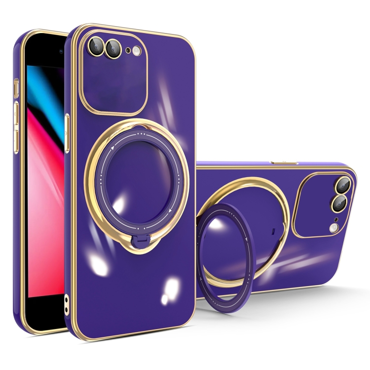 For iPhone 8 Plus / 7 Plus Multifunction Electroplating MagSafe Holder Phone Case(Dark Purple)
For iPhone 8 Plus / 7 Plus Multifunction Electroplating MagSafe Holder Phone Case(Dark Purple)