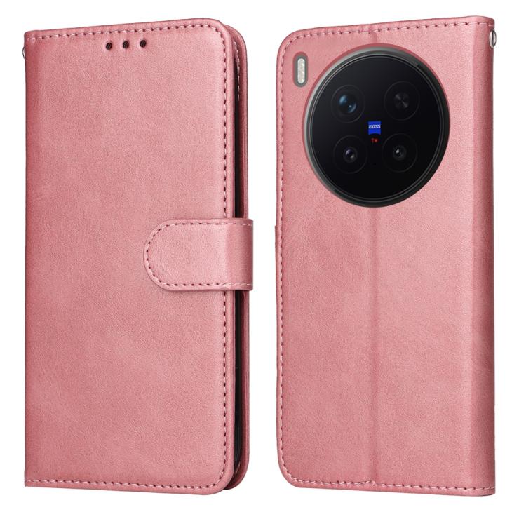 For vivo X300 Pro Classic Calf Texture Flip Leather Phone Case(Rose Gold)
For vivo X300 Pro Classic Calf Texture Flip Leather Phone Case(Rose Gold)