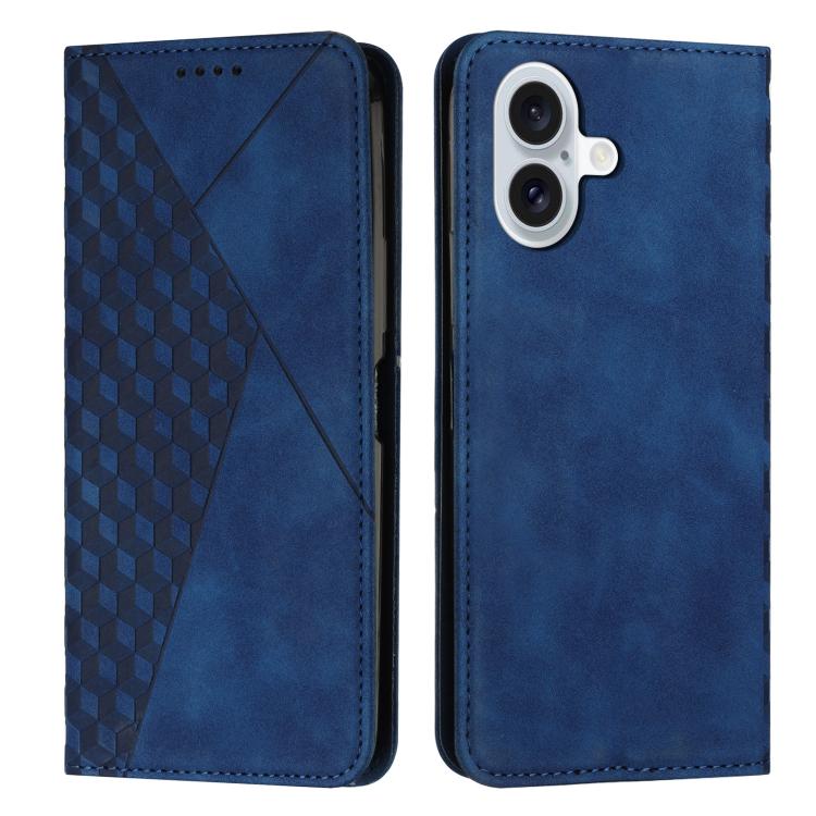 For iPhone 17 Diamond Splicing Skin Feel Magnetic Leather Phone Case(Blue)
For iPhone 17 Diamond Splicing Skin Feel Magnetic Leather Phone Case(Blue)