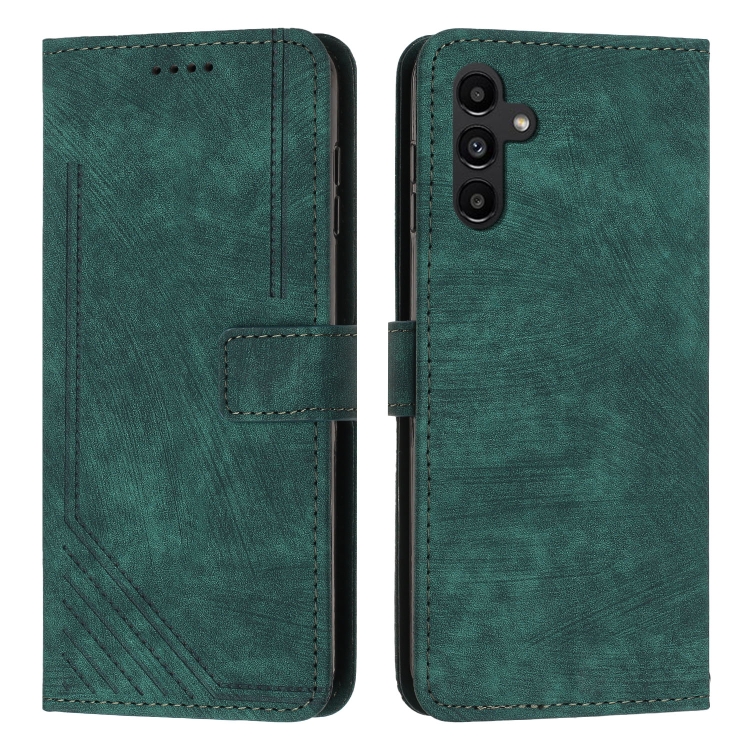 For Samsung Galaxy S24+ Skin Feel Stripe Pattern Leather Phone Case with Long Lanyard(Green)
For Samsung Galaxy S24+ Skin Feel Stripe Pattern Leather Phone Case with Long Lanyard(Green)