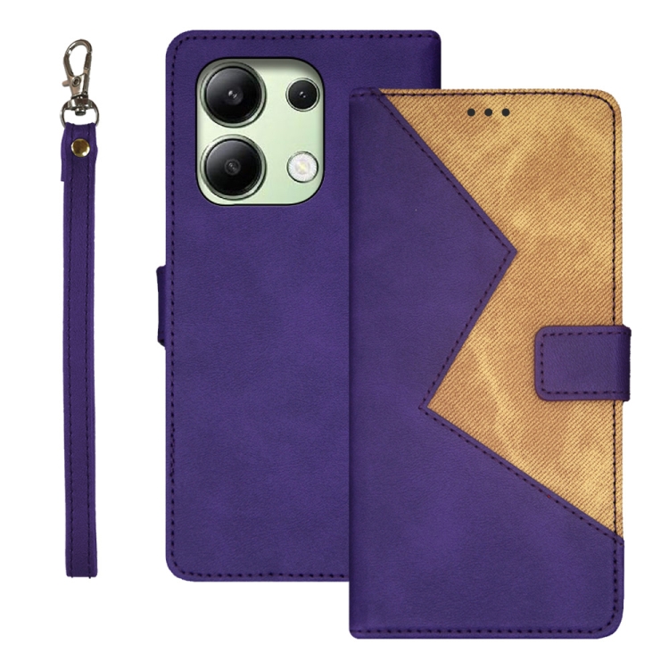 For Xiaomi Redmi Note 13 4G Global idewei Two-color Splicing Leather Phone Case(Purple)
For Xiaomi Redmi Note 13 4G Global idewei Two-color Splicing Leather Phone Case(Purple)