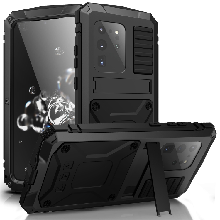 For Samsung Galaxy S20 Ultra R-JUST Waterproof Shockproof Dustproof Metal + Silicone Protective Case(Black)
For Samsung Galaxy S20 Ultra R-JUST Waterproof Shockproof Dustproof Metal + Silicone Protective Case(Black)