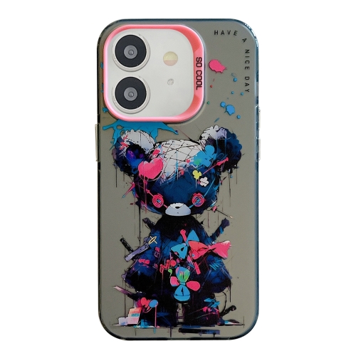 For iPhone 11 Animal Pattern Oil Painting Series PC + TPU Phone Case(Tattered Bear)
For iPhone 11 Animal Pattern Oil Painting Series PC + TPU Phone Case(Tattered Bear)