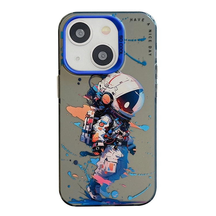 For iPhone 13 Animal Pattern Oil Painting Series PC + TPU Phone Case(Tattered Astronaut)
For iPhone 13 Animal Pattern Oil Painting Series PC + TPU Phone Case(Tattered Astronaut)