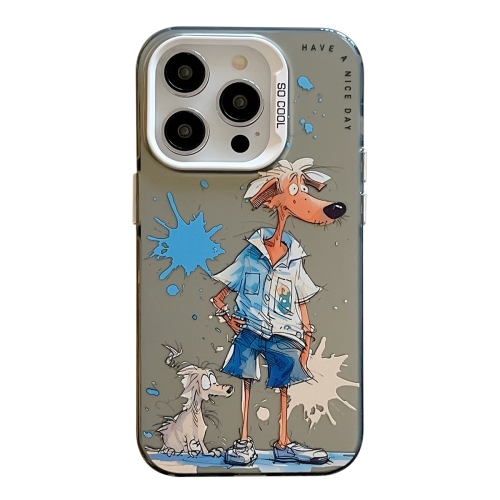 For iPhone 14 Pro Animal Pattern Oil Painting Series PC + TPU Phone Case(Wolf)
For iPhone 14 Pro Animal Pattern Oil Painting Series PC + TPU Phone Case(Wolf)