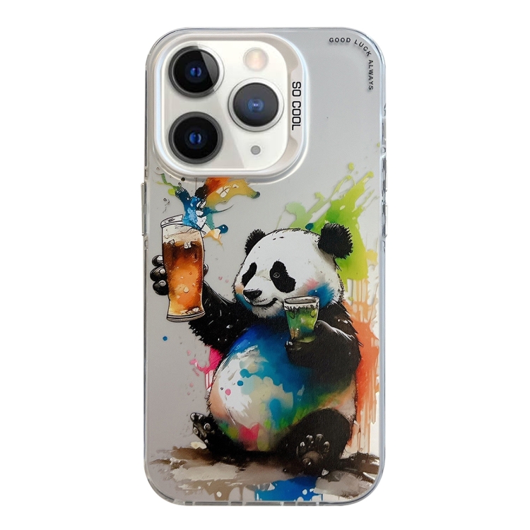 For iPhone 11 Pro Max Animal Pattern Oil Painting Series PC + TPU Phone Case(Panda)
For iPhone 11 Pro Max Animal Pattern Oil Painting Series PC + TPU Phone Case(Panda)