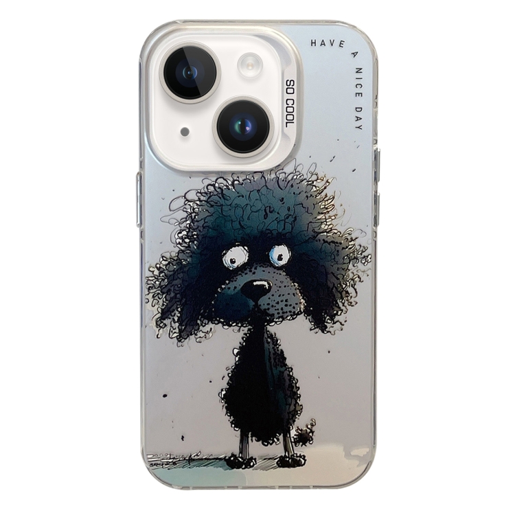 For iPhone 14 Plus Animal Pattern Oil Painting Series PC + TPU Phone Case(Black Dog)
For iPhone 14 Plus Animal Pattern Oil Painting Series PC + TPU Phone Case(Black Dog)