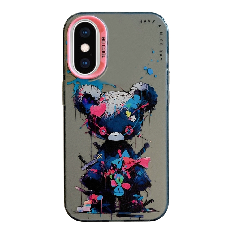 For iPhone XS Max Animal Pattern Oil Painting Series PC + TPU Phone Case(Tattered Bear)
For iPhone XS Max Animal Pattern Oil Painting Series PC + TPU Phone Case(Tattered Bear)