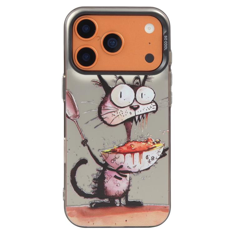 For iPhone 17 Pro Max Animal Pattern Oil Painting Series PC + TPU Phone Case(Eating Rat)
For iPhone 17 Pro Max Animal Pattern Oil Painting Series PC + TPU Phone Case(Eating Rat)